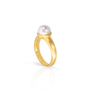 Ring mit Süßwasserperle