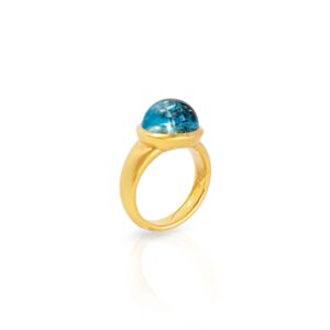 Ring mit Aquamarin