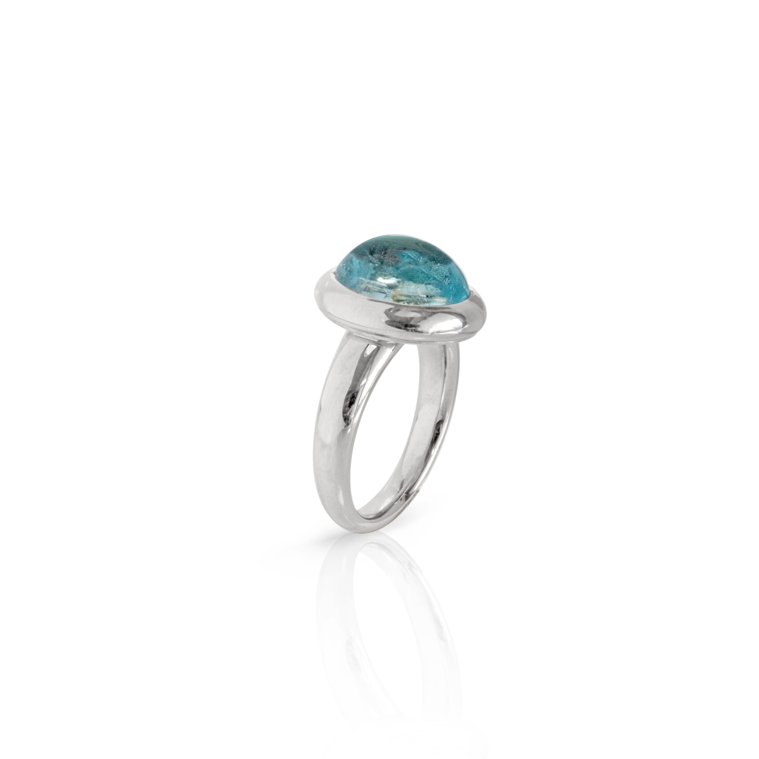 Ring mit Aquamarin