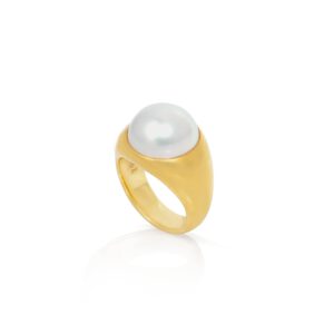 Bandring mit Süßwasserperle