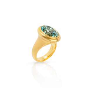 Ring mit Aquamarin