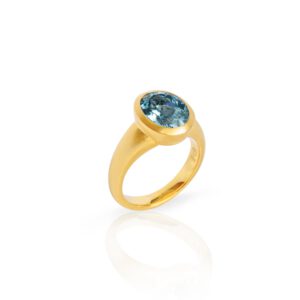 Ring mit Aquamarin