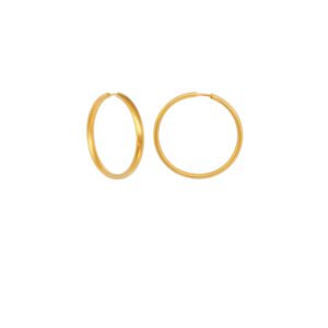 Klappcreolen 750 Gelbgold