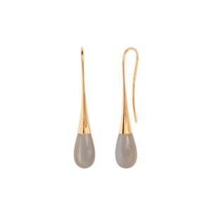 Ohrhänger mit Mondstein Pampeln