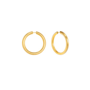 Klappcreolen 750 Gelbgold