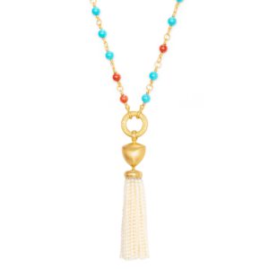 Collier mit Clipöse und Vario Halsschmuck Set