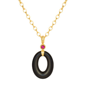 Ebenholzanhänger Loop