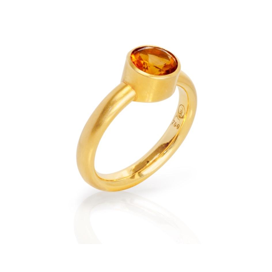 Ring mit Citrin