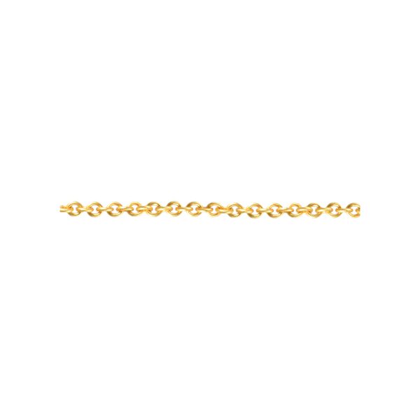 Rundankerkette 1,3 mm / 42 cm
