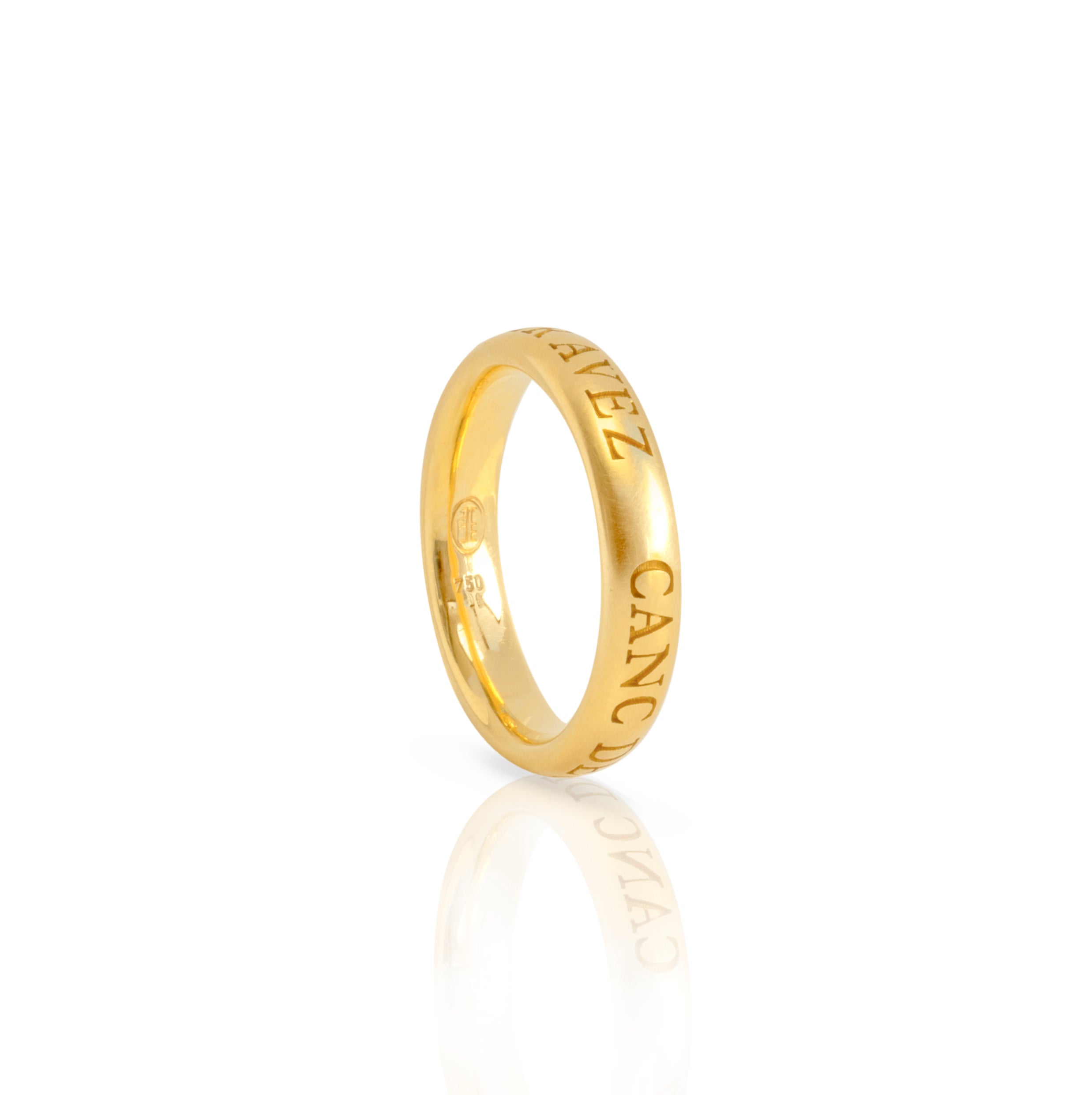 Trauring "Mon Cuer" 750 Gelbgold