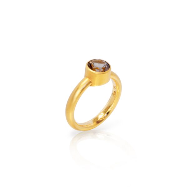 Ring mit Rauchquarz