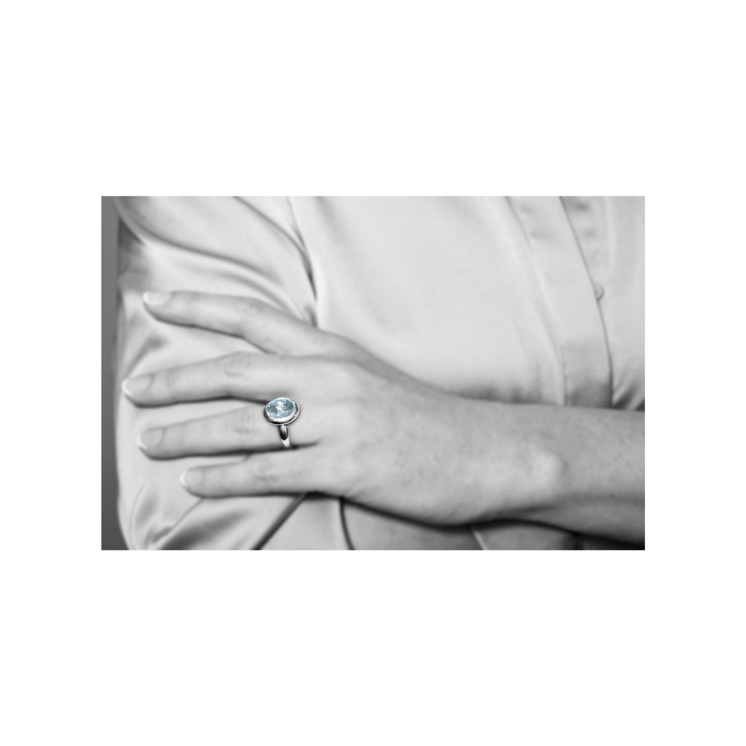 Ring mit Aquamarin - Image 2