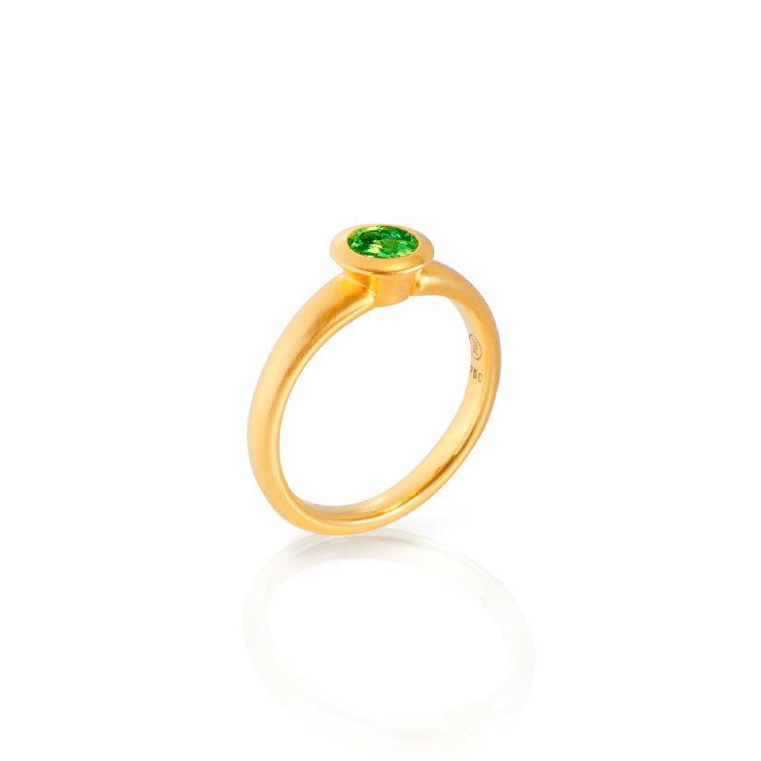Ring mit Tsavorit