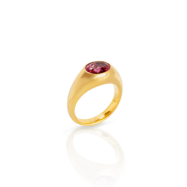 Bandring mit rosa Turmalin
