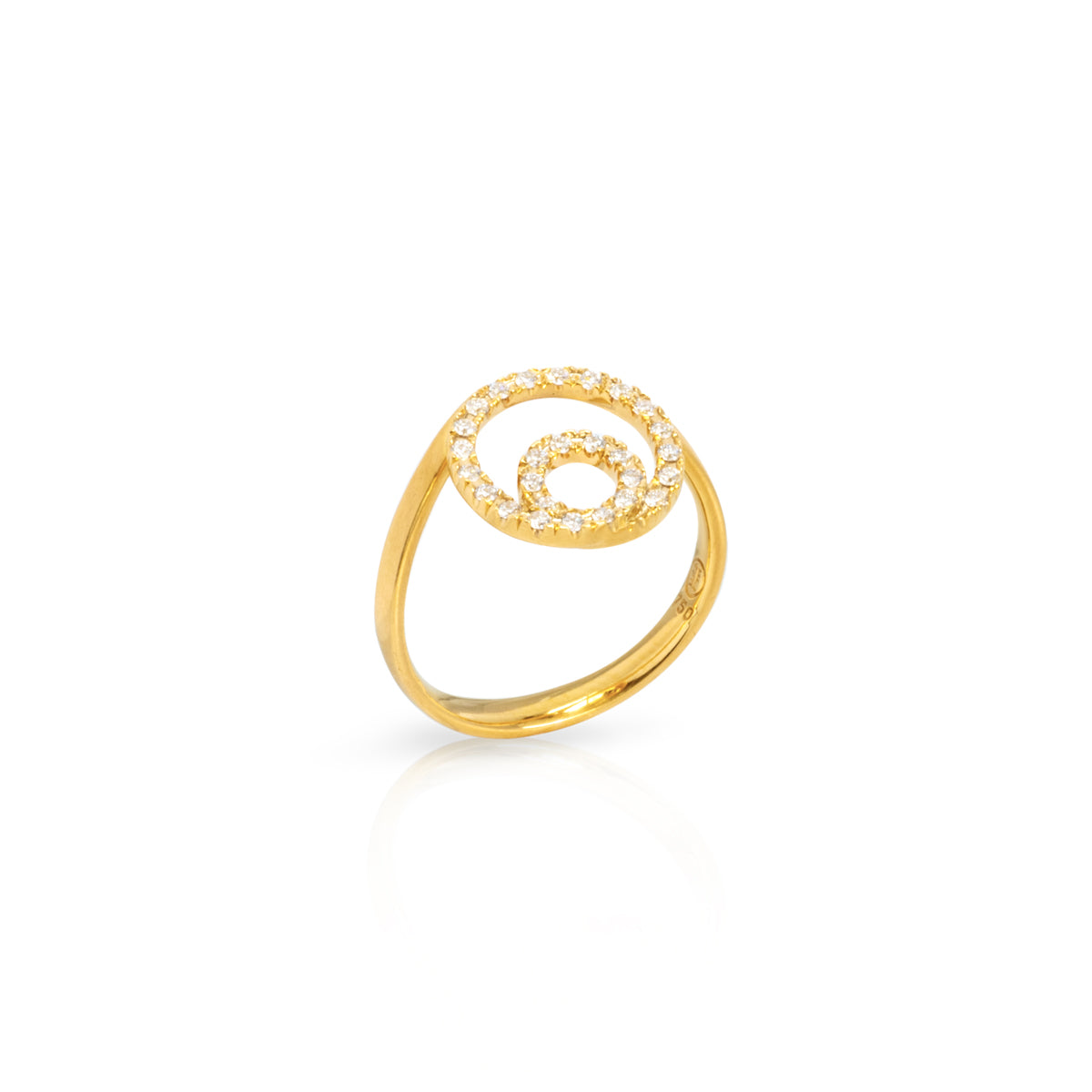 Ring „Loop“ mit 27 Brillanten