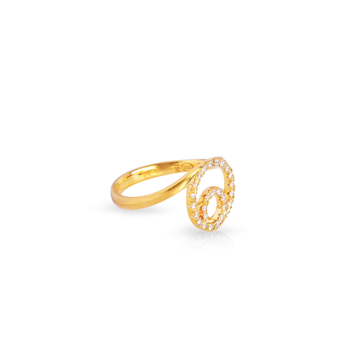 Ring „Loop“ mit 27 Brillanten - Image 2