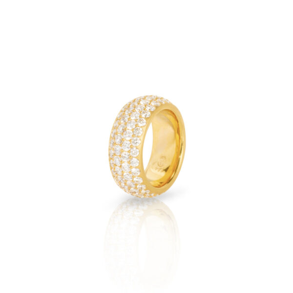 Pavéring mit 120 Brillanten