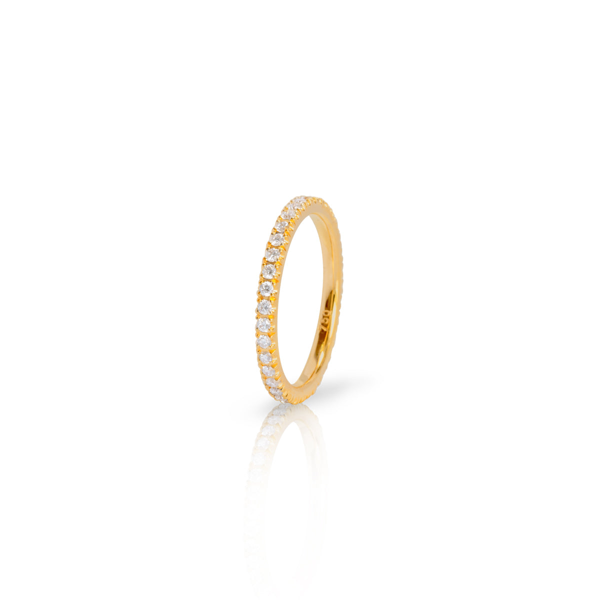 Alliancering 750 Gelbgold mit 37 Brillanten