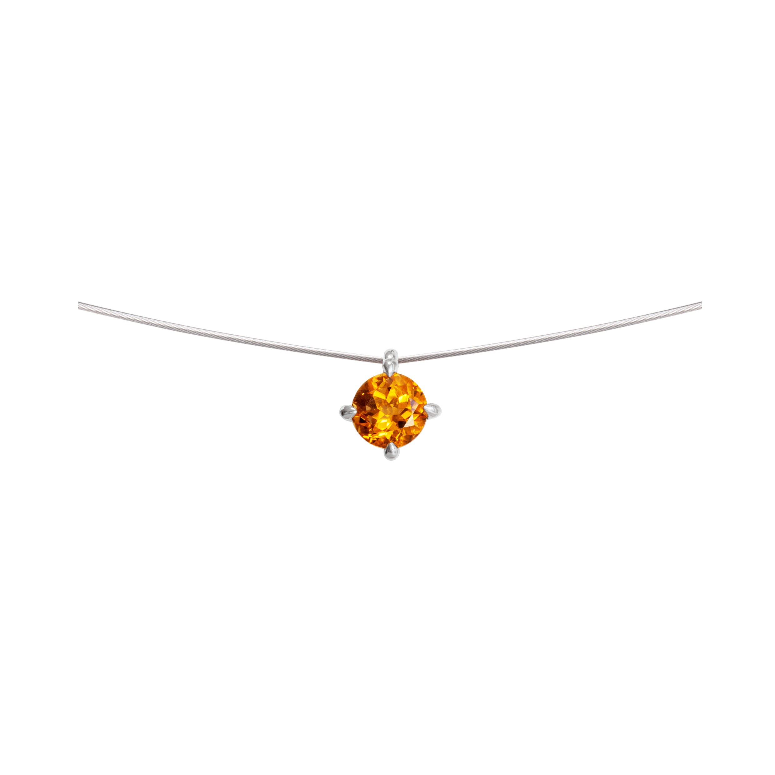 Collier mit Citrin