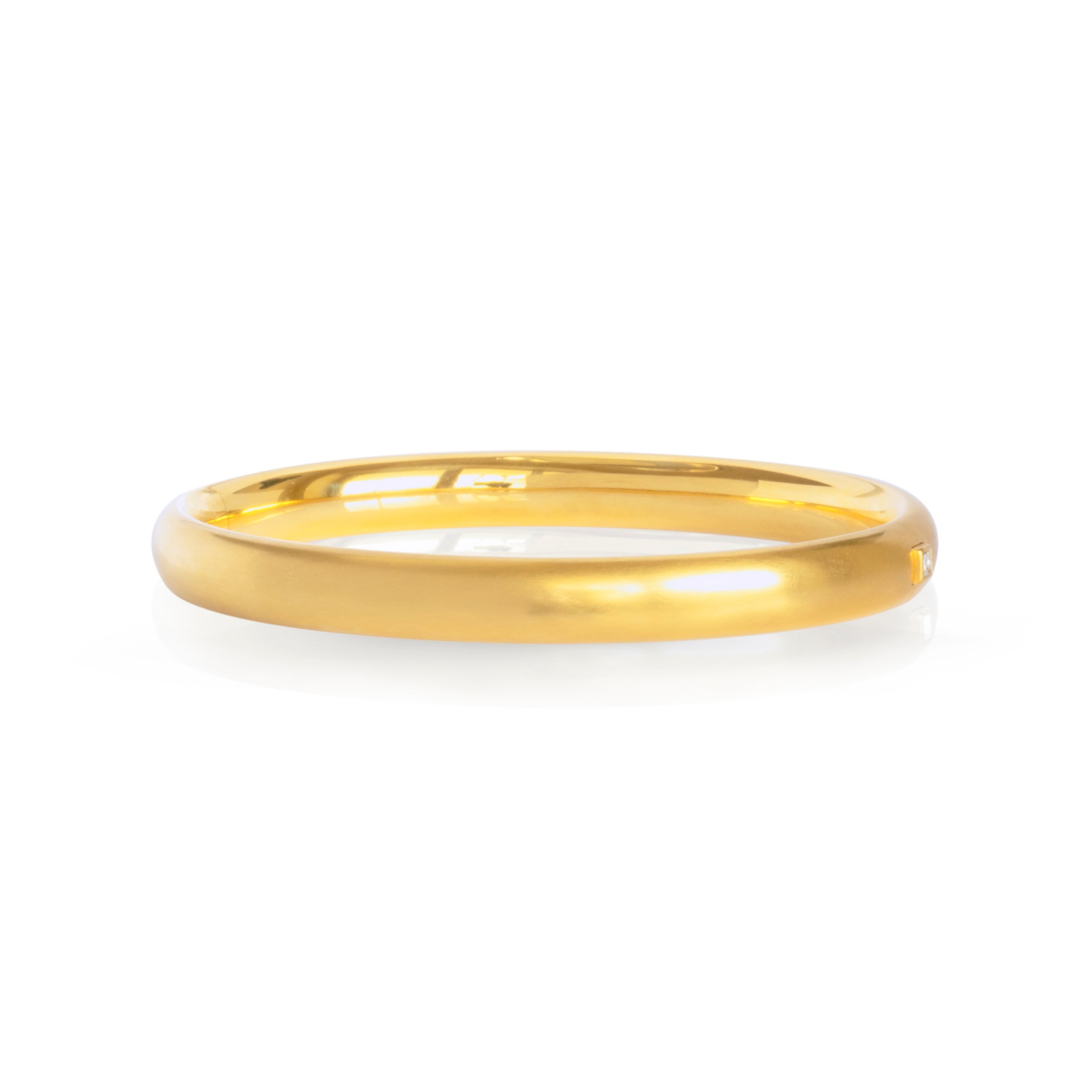 Armreif 750 Gelbgold mit Brillant - Image 2